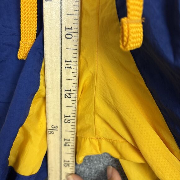 Nike Swim Shorts Mens Size M Blue Yellow Logo Beach Nature - Picture 6 of 10